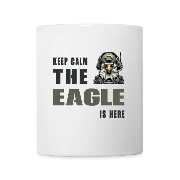 Keep Calm – The Eagle Is Here - Mug - white - Front
