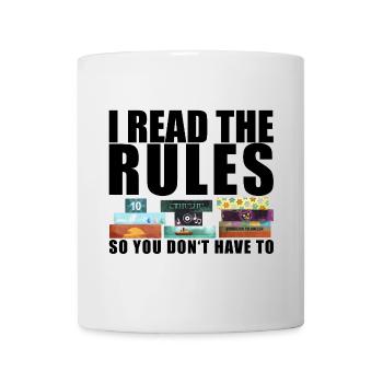 Rules Saying - Mug - white - Front