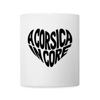 A Corsica In Core - Mug blanc - blanc - Devant