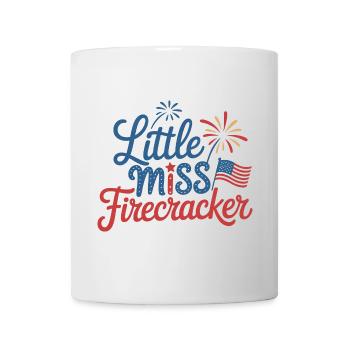 Little Miss Firecracker - Tasse - Weiß - Vorne