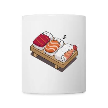 Sushi dormir - Mug blanc - blanc - Devant