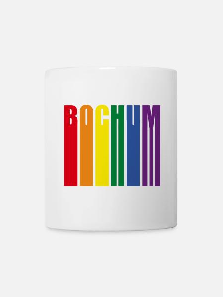Bochum Germany Rainbow Pride Gift - Mug - white
