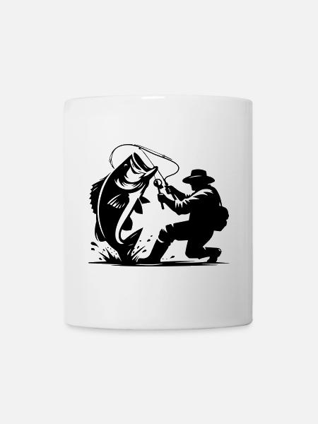 Moulinet Cool Dad Fishing Design - Mug blanc - blanc