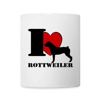 Rottweiler , I Love .............................. - Mug - white - Front