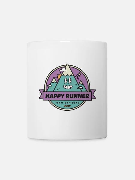 Happy Runner - Mug - white