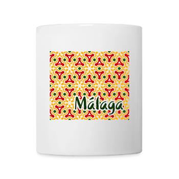 Malaga street walls 1 - Mug - white - Front