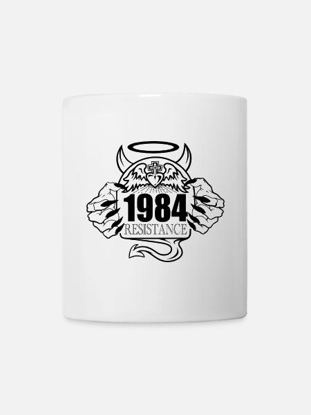 1984 Resistance – Rebel Against Control Design - Mug - white