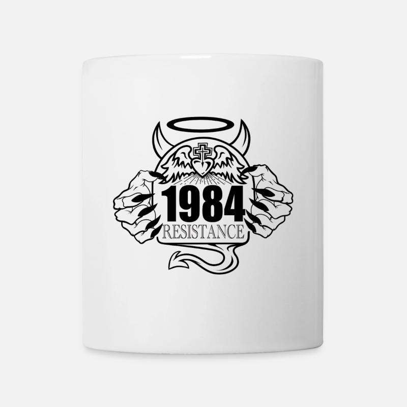 1984 Resistance – Rebel Against Control Design - Mug - white