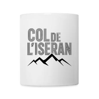 Col de l’Iseran Modern Alpine - Mug - white - Front