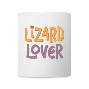 Lizard lover - Mug blanc - blanc - Devant