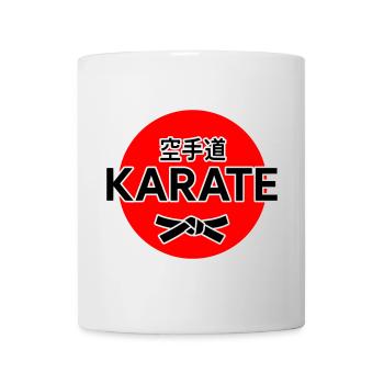 Karate - Tasse - Weiß - Vorne