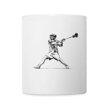 Lacrosse - Tasse - Weiß - Vorne