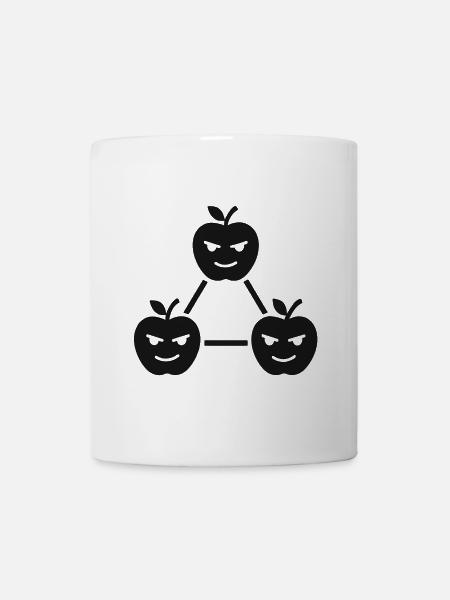 Apple conspiracy - Mug - white