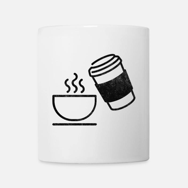 Kaffee - Tasse - Weiß