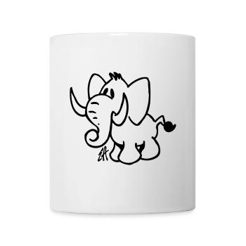 Elephant - Mug - white - Front