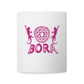 purple tattoo bora bora - Mug blanc - blanc - Devant