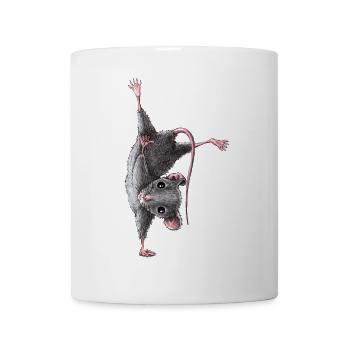 Maus - Tasse - Weiß - Vorne