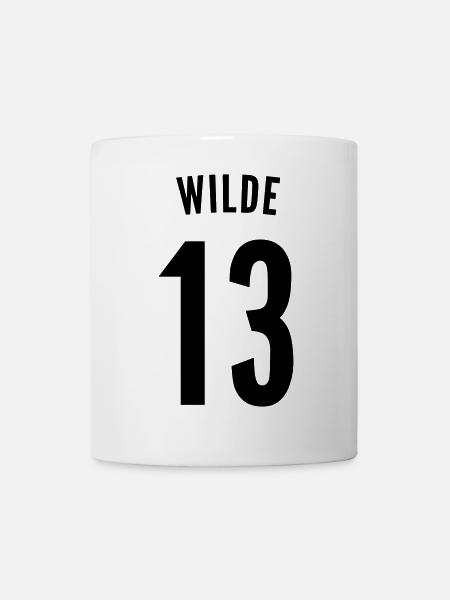 Wilde 13, 2014 Müller, Fußball, Nationalelf - Tasse - Weiß