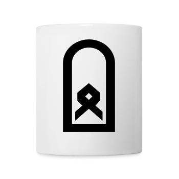 Hauptfeldwebel Dienstgrad - Tasse - Weiß - Vorne