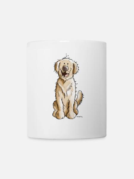 Golden Golden Retriever - Mug - white
