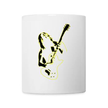 Rock' Roll, c’est la vie ✔ - Mug blanc - blanc - Devant