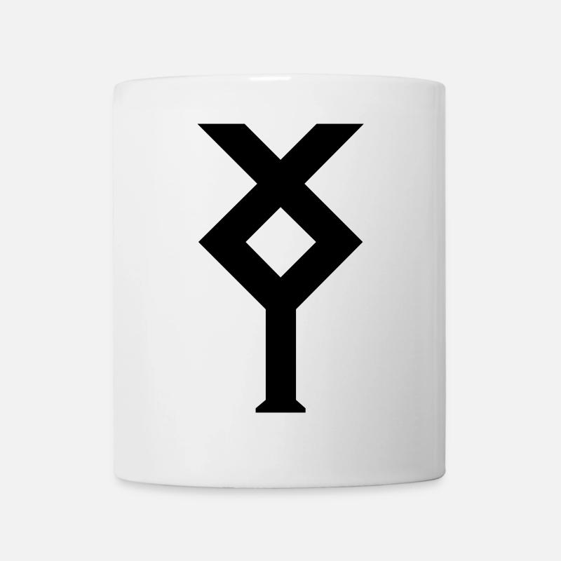 Ixylon sailing class nautical emblems - Mug - white