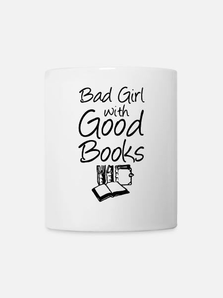 Books Bücher Buch Lesen Leser Geschenk Spruch - Tasse - Weiß