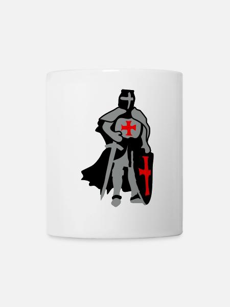 templar knight by Patjila - Mug - white