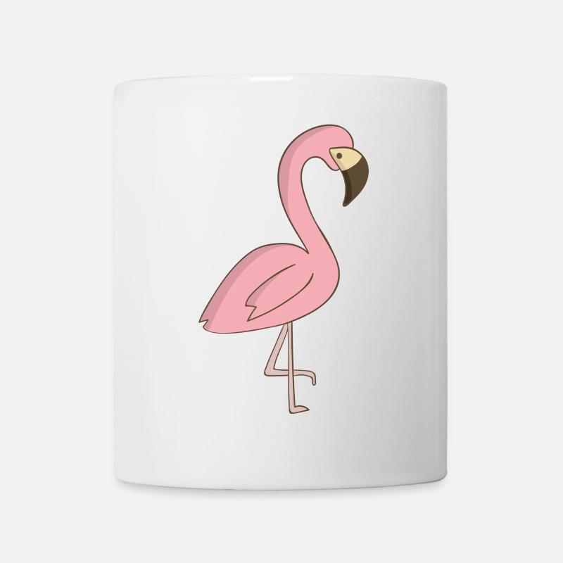 Flamingo - Tasse - Weiß