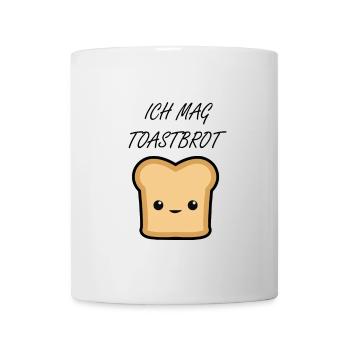 toast - Tasse - Weiß - Vorne
