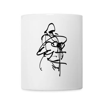 Crusader Figurine - Mug - white - Front