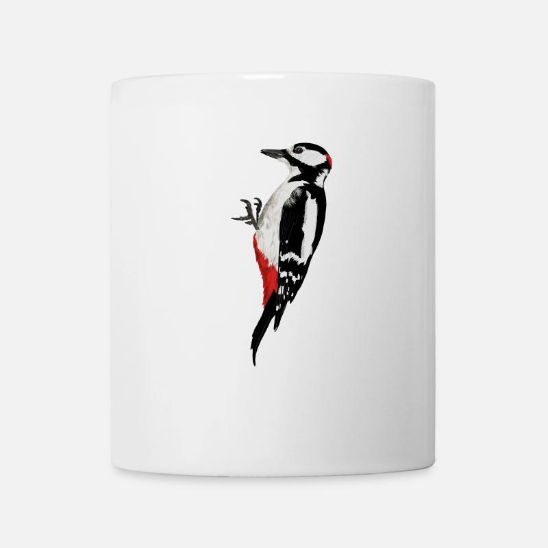 Woodpecker - Mug - white