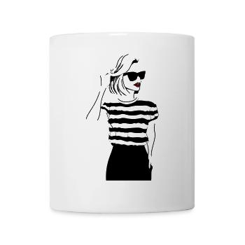Kiss of the Night Lip Accent - Mug - white - Front