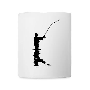 Angler - Tasse - Weiß - Vorne