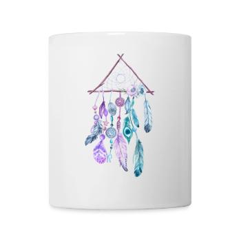 attrapeur de rêve - Mug blanc - blanc - Devant