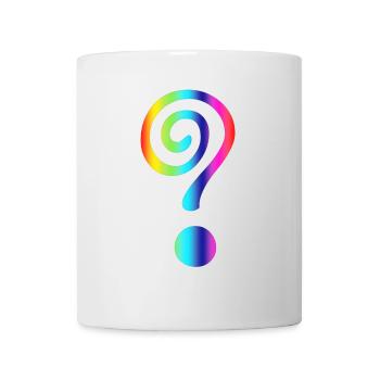 Points d’interrogation - Mug blanc - blanc - Devant