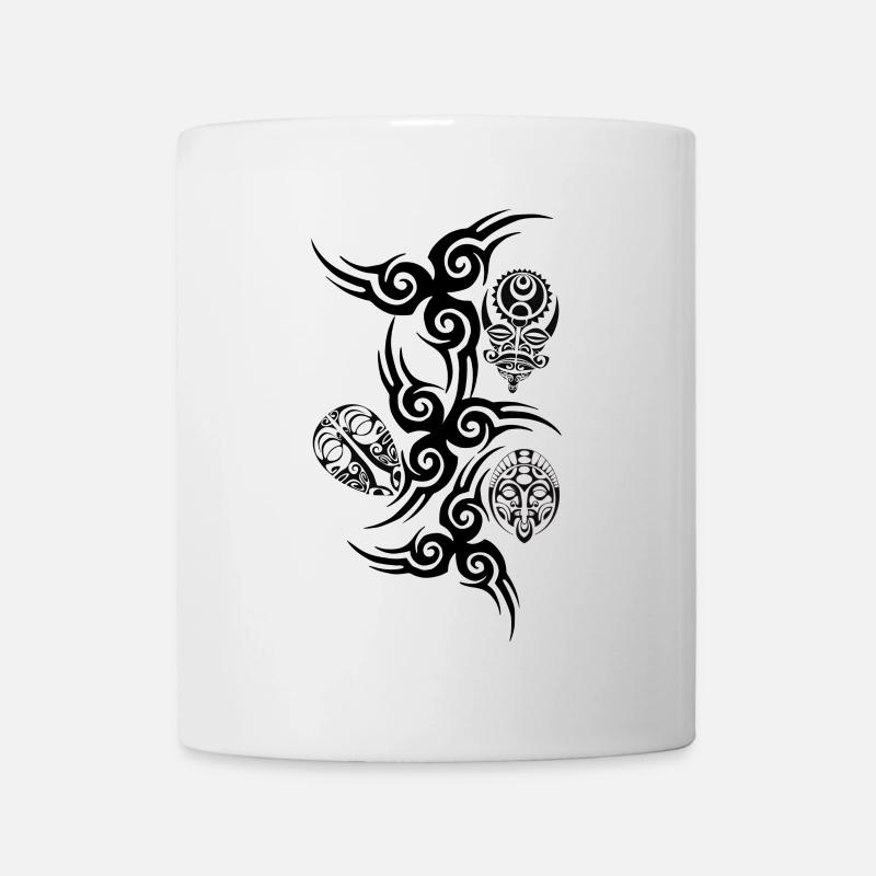 tribal - Mug blanc - blanc