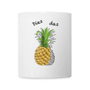this that pineapple - Mug - white - Front