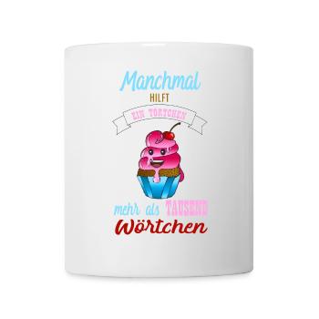 Törtchen. - Tasse - Weiß - Vorne