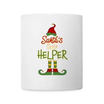 Weihnachten Santa´s little Helper - Tasse - Weiß - Vorne