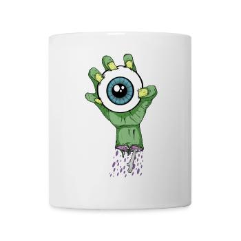 Zombie Auge - Tasse - Weiß - Vorne
