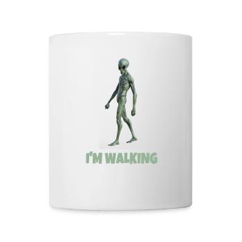 I'M WALKING - Tasse - Weiß - Vorne