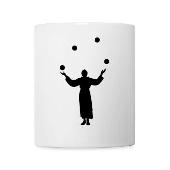 Jonglage - Tasse - Weiß - Vorne