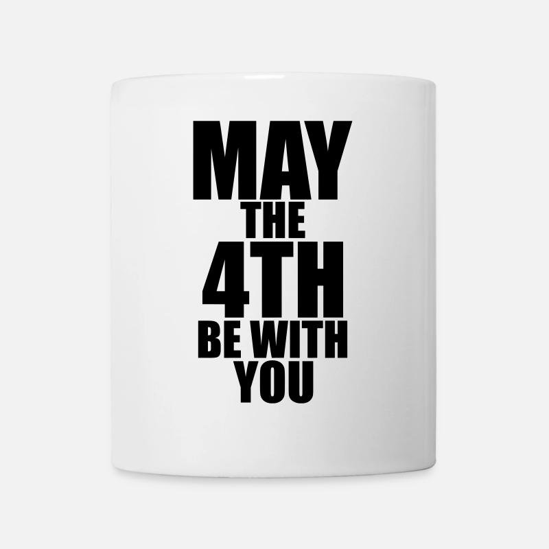 May the 4th be with you - Tasse - Weiß