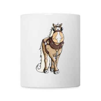 Gigantischer Kaltblüter - Kaltblut - Tasse - Weiß - Vorne
