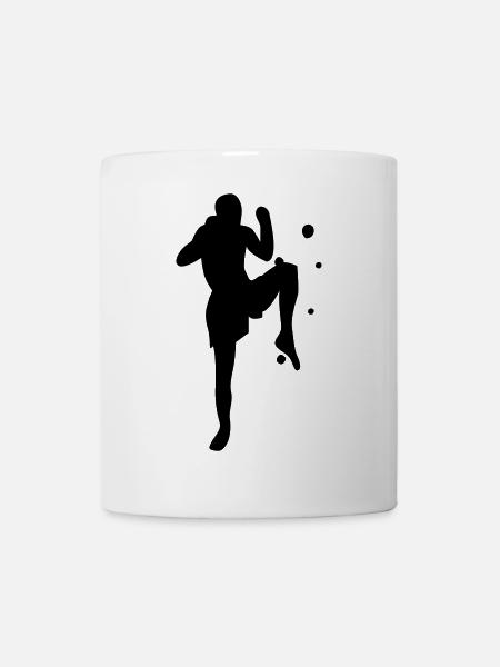 boxe - Mug blanc - blanc
