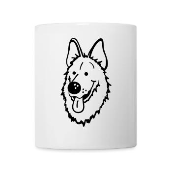 German Shepherd - Mug - white - Front