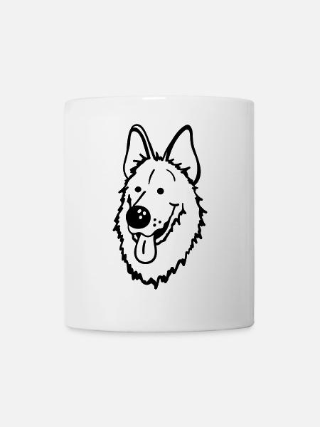 German Shepherd - Mug - white