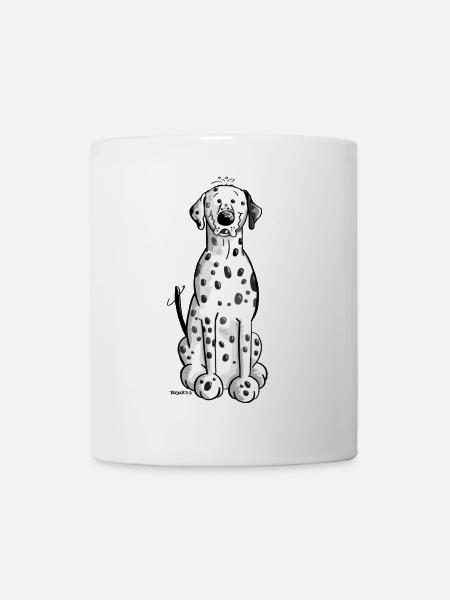Drolliger Dalmatiner - Tasse - Weiß