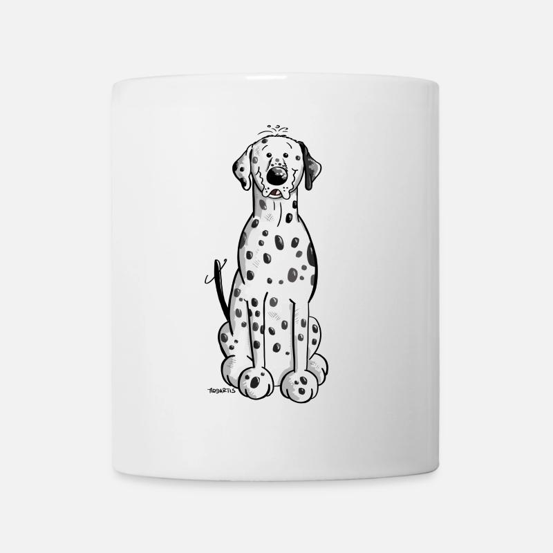 Drolliger Dalmatiner - Tasse - Weiß
